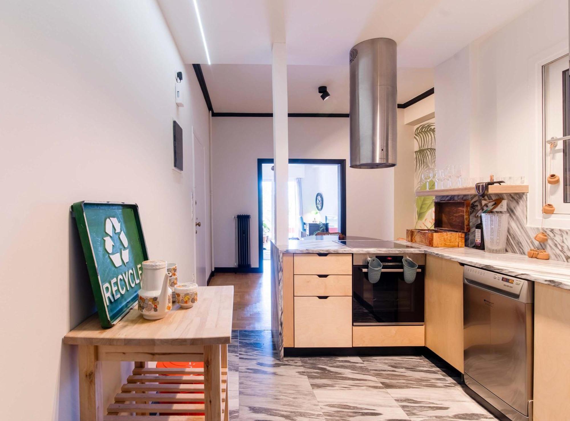 Ferienwohnung O&O Group Stylish Jungle Retreat Kolonaki Center Athen Exterior foto